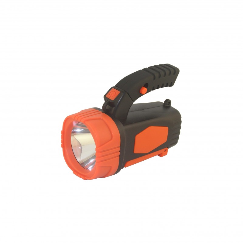 Foco Manual Recargable 3W Cob Black Bear