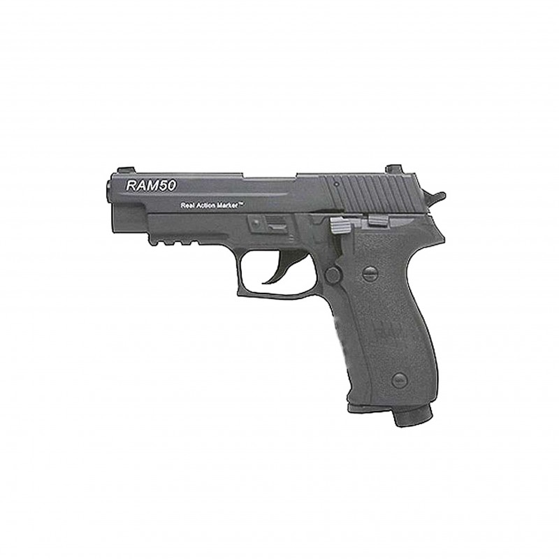 Pistola Marker Ram50 Calibre 0,43 Negra