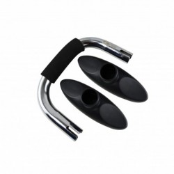 Push Up Acero Cromado