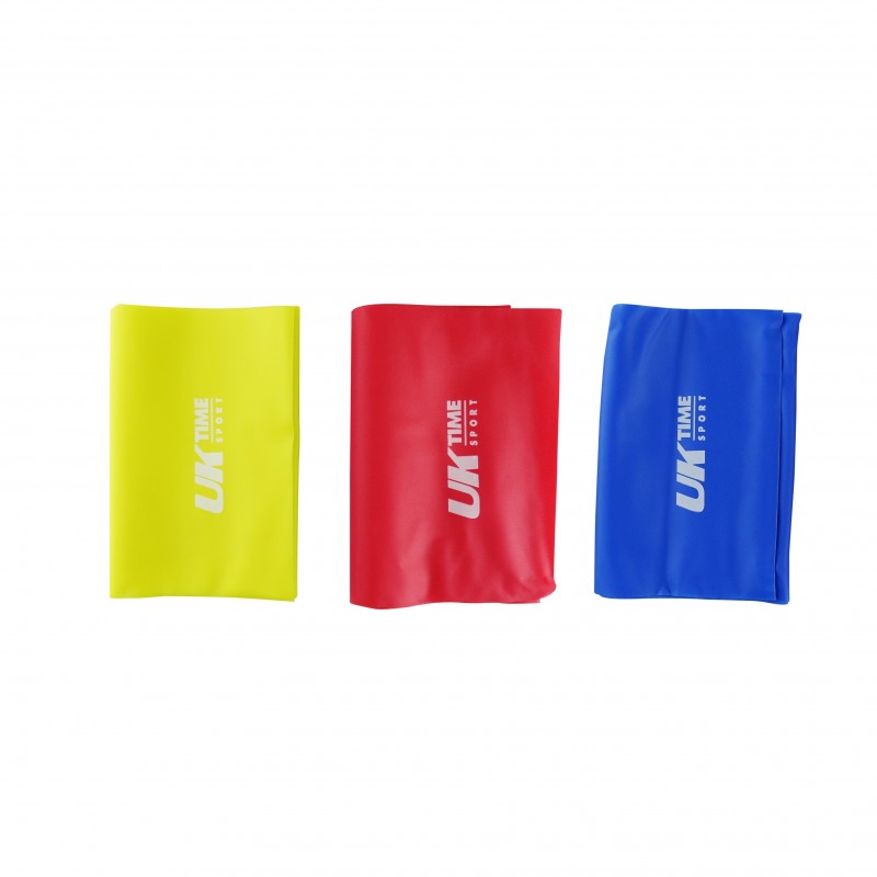 Set De Bandas Elasticas Uk-Time  3 Unidades 1.50 Mts Largo
