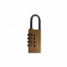 Candado bronce combinación
