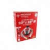 Kit Regulador + Flexible Providus 1/2” HI x 3/8” HI