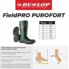 Bota Dunlop Purofort Fieldpro Full Safety Verde