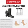Bota Dunlop Protomastor Full Safety Negra