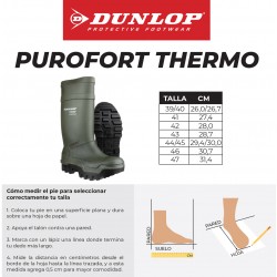 Bota Dunlop Purofort Thermo + Full Safety