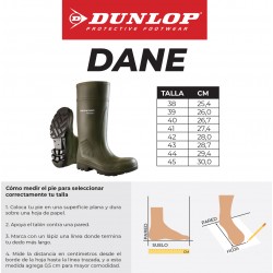 Bota Dunlop Dane Verde