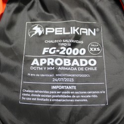 Chaleco Salvavidas Tipo III Pelikán