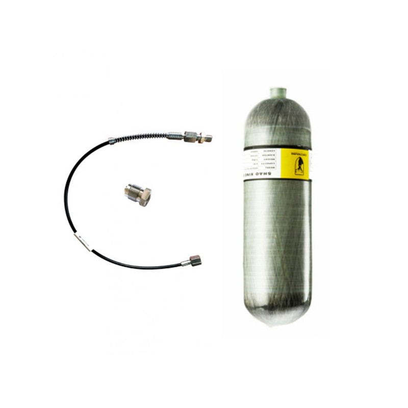 Botella carga para rifles C/Manguera 3.0Lt Artemis