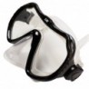 SET MASCARA + SNORKEL JUNIOR NEGRO-NARANJO