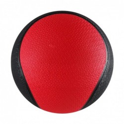 BALON MEDICINAL NEGRO-ROJO 1 KG CON REBOTE