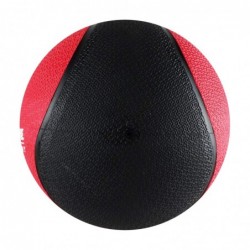 BALON MEDICINAL NEGRO-ROJO 1 KG CON REBOTE