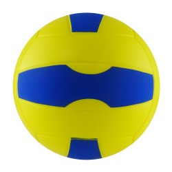 Balón de esponja Voleibol 7"Amarillo/Azul