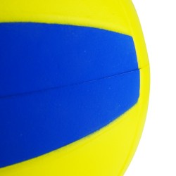 Balón de esponja Voleibol 7"Amarillo/Azul