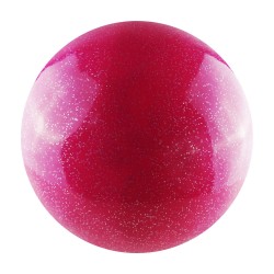 Balón Gimnasia Rítmica Glitter Liso 7" 400 Grs Uktime Rosa