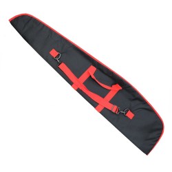 FUNDA NEGRA/ROJA PARA RIFLE 120 CM GAMO