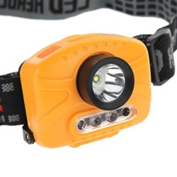 Linterna Frontal 3W + sensor