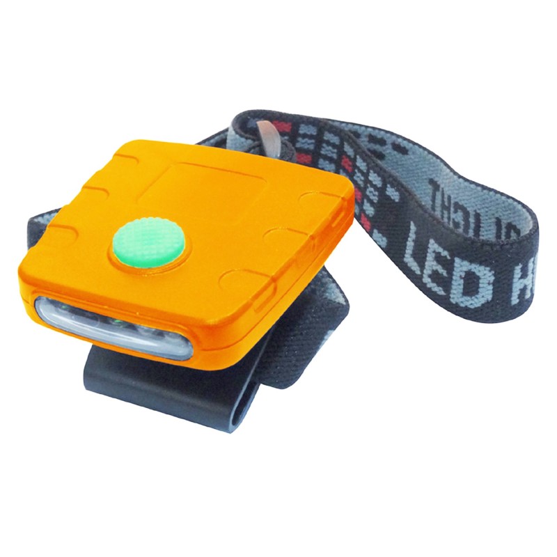Linterna Frontal 3 LED + clip