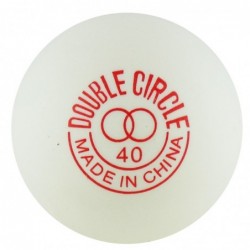 10 PELOTAS PING PONG DOBLE CIRCULO