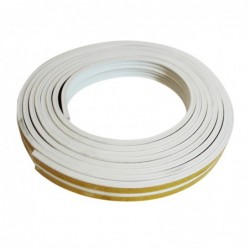 PERFIL SELLADOR DE PUERTA "E" HD EPDM BLANCO 6M RAYUN