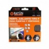 PERFIL SELLADOR DE PUERTA "P" HD EPDM CAFE 6M RAYUN
