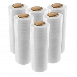 6 Rollos Film Embalaje Transparente (480 Metros)