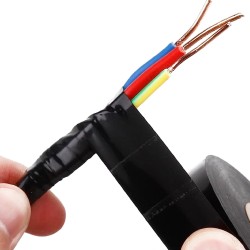 CINTA AISLANTE ELECTRICA 19 MM X 5 M NEGRA RAYUN