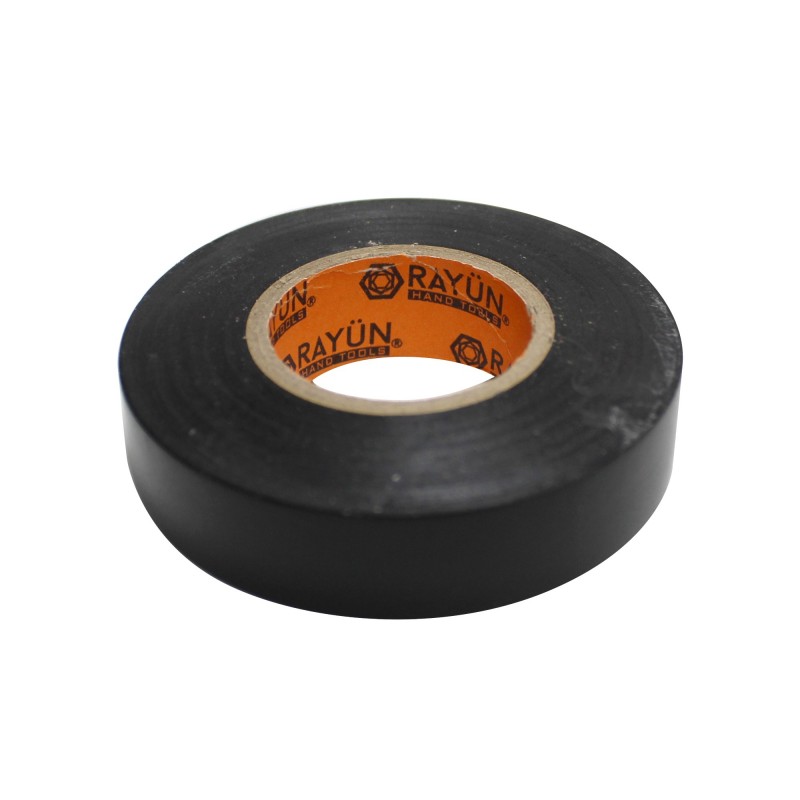 CINTA AISLANTE ELECTRICA 19 MM X 20 M NEGRA RAYUN
