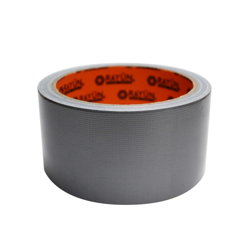 CINTA TELA DUCT TAPE 50 MM X 10 M GRIS RAYUN