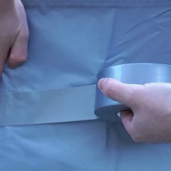 CINTA TELA DUCT TAPE 50 MM X 10 M GRIS RAYUN