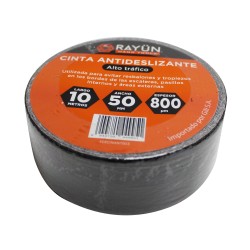 CINTA ANTIDESLIZANTE 50 MM X 10 M NEGRO RAYUN