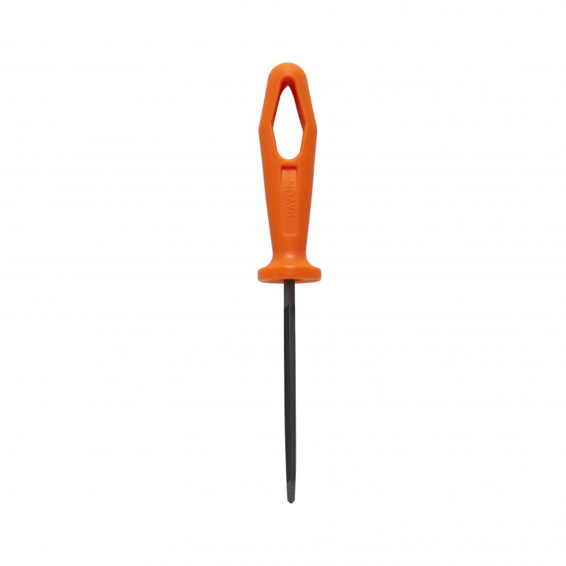 LIMA SIERRA TRIANGULAR 4" CON MANGO RAYUN