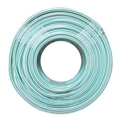 Manguera Jardin 1/2" Bicolor Blanca/Verde (100 M)