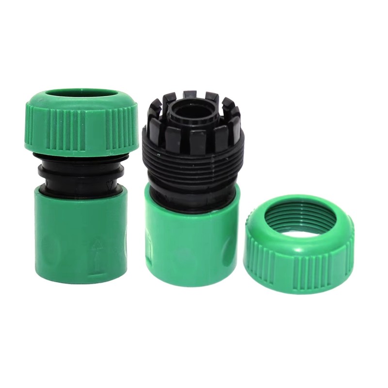 CONECTOR MANGUERA CON STOP 3/4" RAYUN