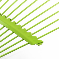 BARRE HOJAS HEAVY DUTY VERDE CON MANGO