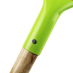 BARRE HOJAS HEAVY DUTY VERDE CON MANGO