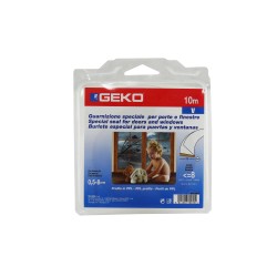 Perfil "V" Transp Puerta/Ventana Corrediza Geko