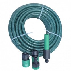 SET MANGUERA 1/2" REFORZADA 15 M C/ACCESORIOS RAYUN