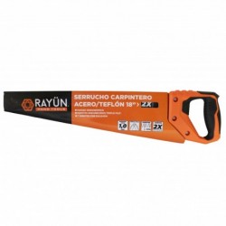 SERRUCHO CARPINTERO ACERO/TEFLON 18" RAYUN
