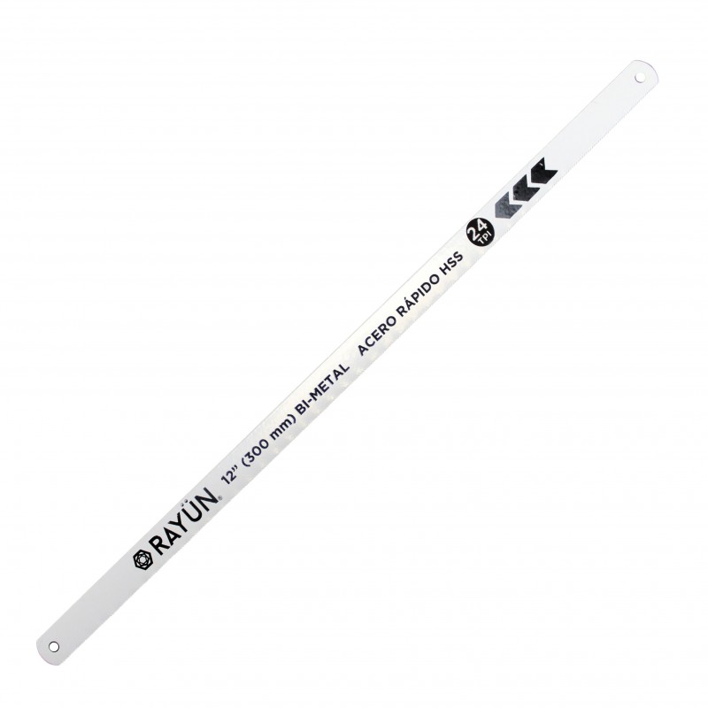 PACK 10 HOJAS SIERRA BIMETAL 24 TPI 12" (300 MM) RAYUN