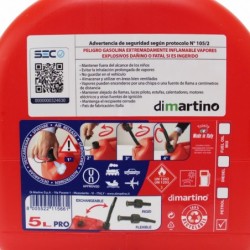 BIDON PARA COMBUSTIBLE DE 5 LITROS