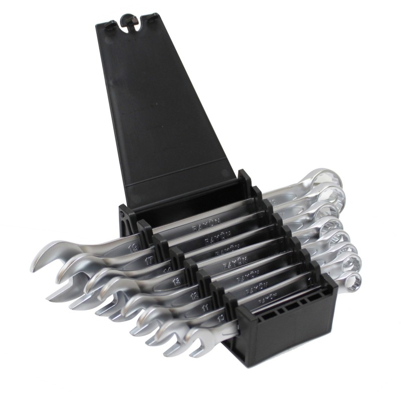 SET 8 PCS. LLAVES COMBINADAS RAYUN