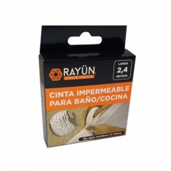 CINTA IMPERMEABLE 2,4 M PARA BAÑO/COCINA RAYUN