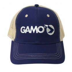 GORRO GAMO AZUL/BEIGE CON MALLA