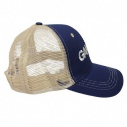 GORRO GAMO AZUL/BEIGE CON MALLA