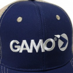 GORRO GAMO AZUL/BEIGE CON MALLA