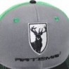 GORRO ARTEMIS GRIS/NEGRO CON MALLA