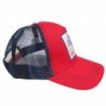 GORRO EAGLE CLAW ROJO/AZUL CON MALLA