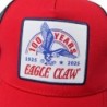 GORRO EAGLE CLAW ROJO/AZUL CON MALLA