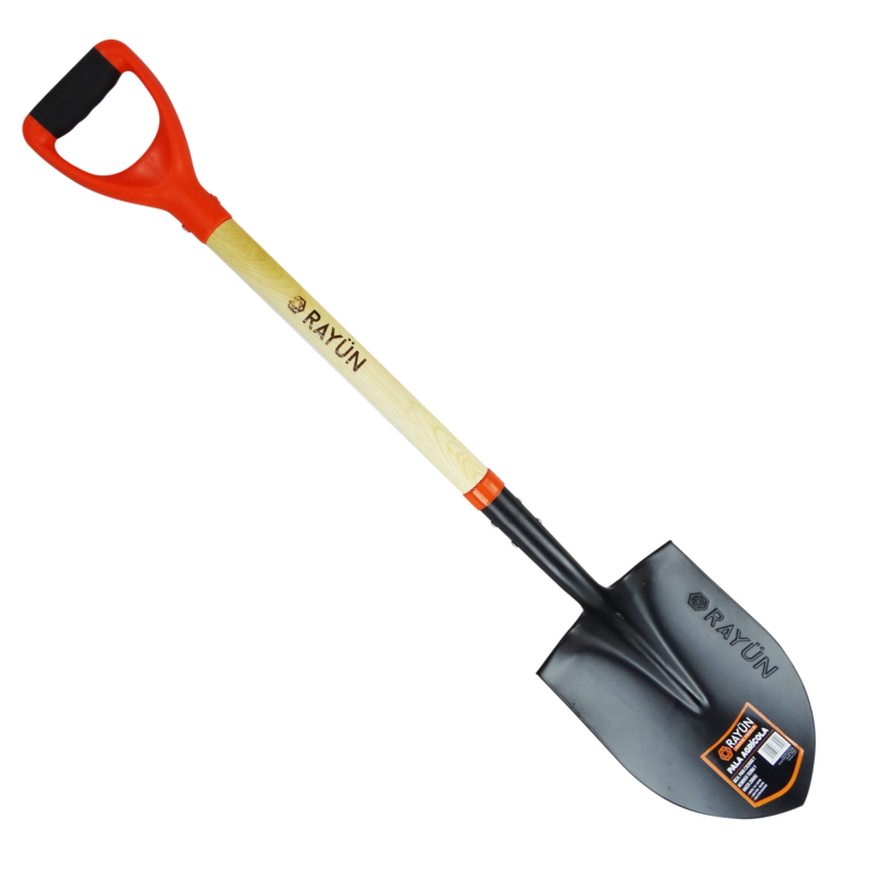 PALA PUNTA DE HUEVO MANGO ANILLA