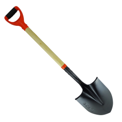 PALA PUNTA DE HUEVO MANGO ANILLA